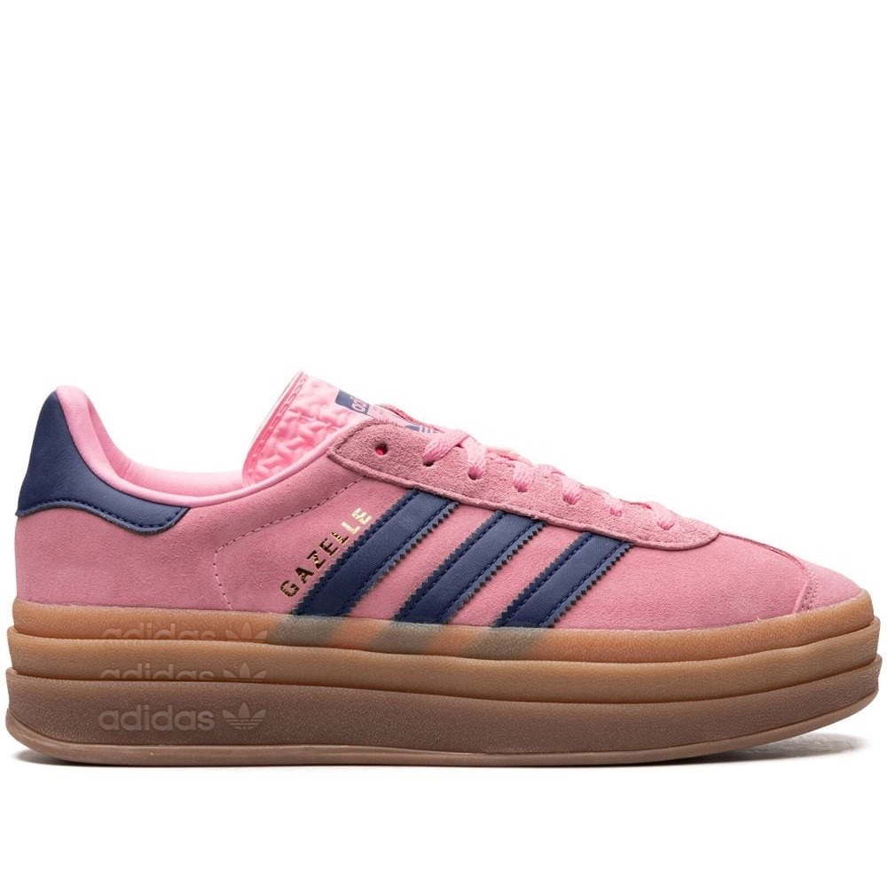 Adidas Gazelle Bold | Pink and navy | Women’s size 7.5